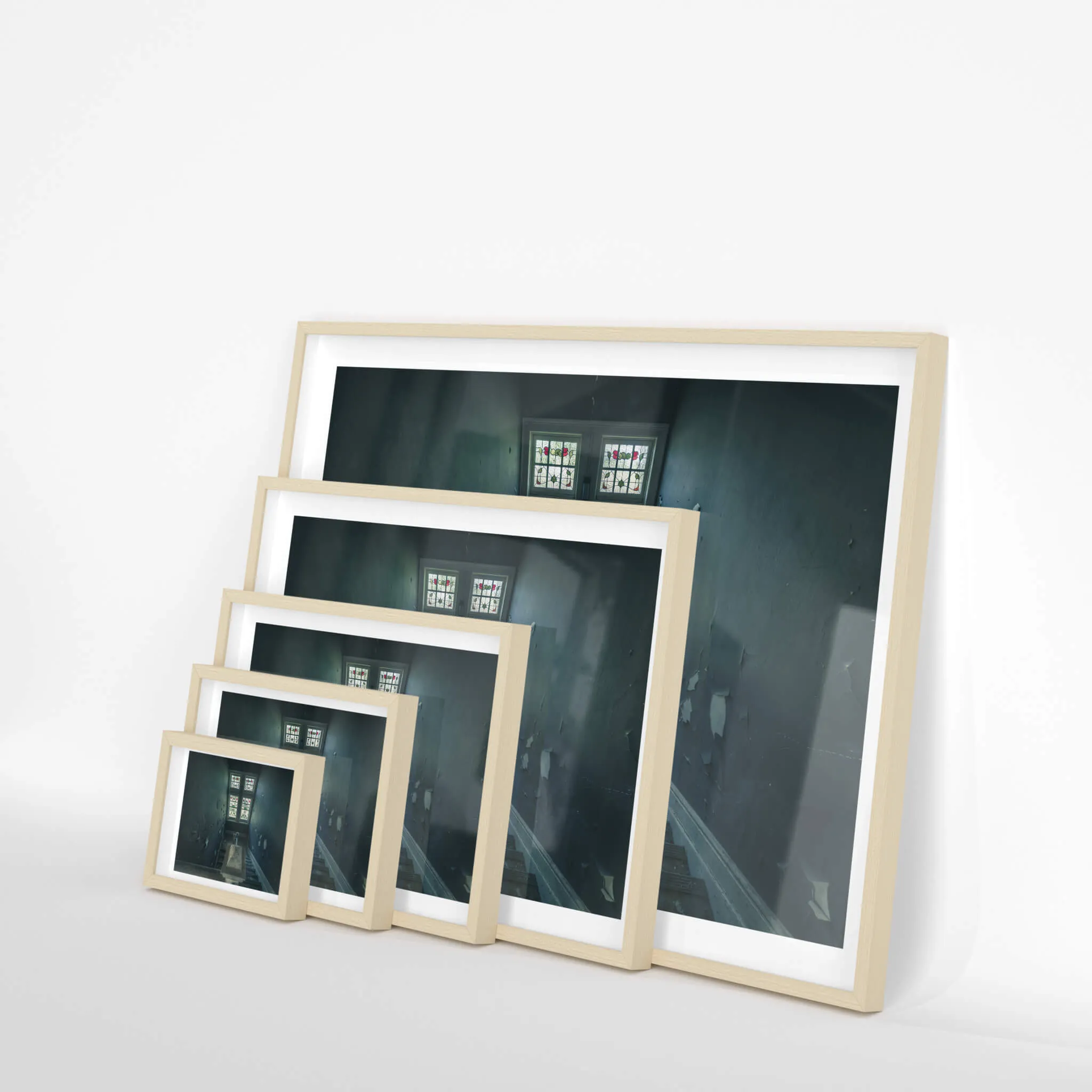 Leadlight Stairs | The Asylum