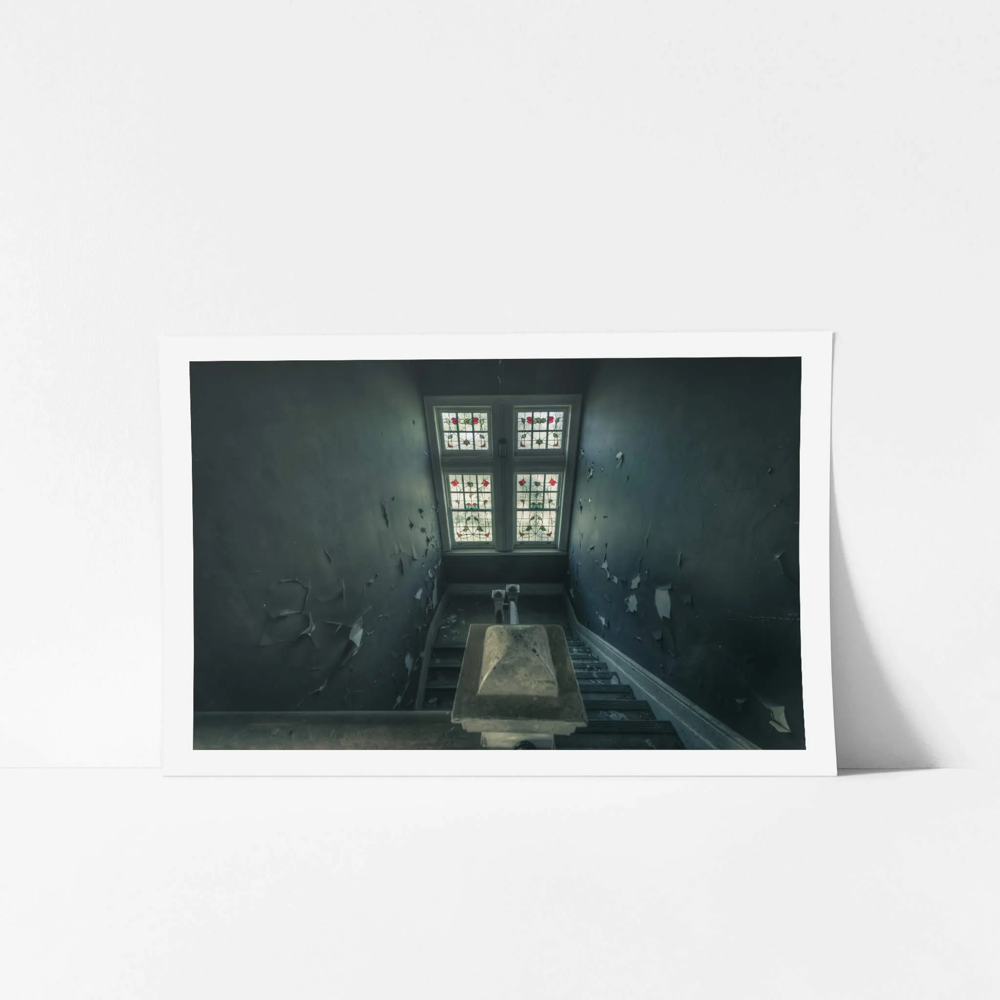 Leadlight Stairs | The Asylum