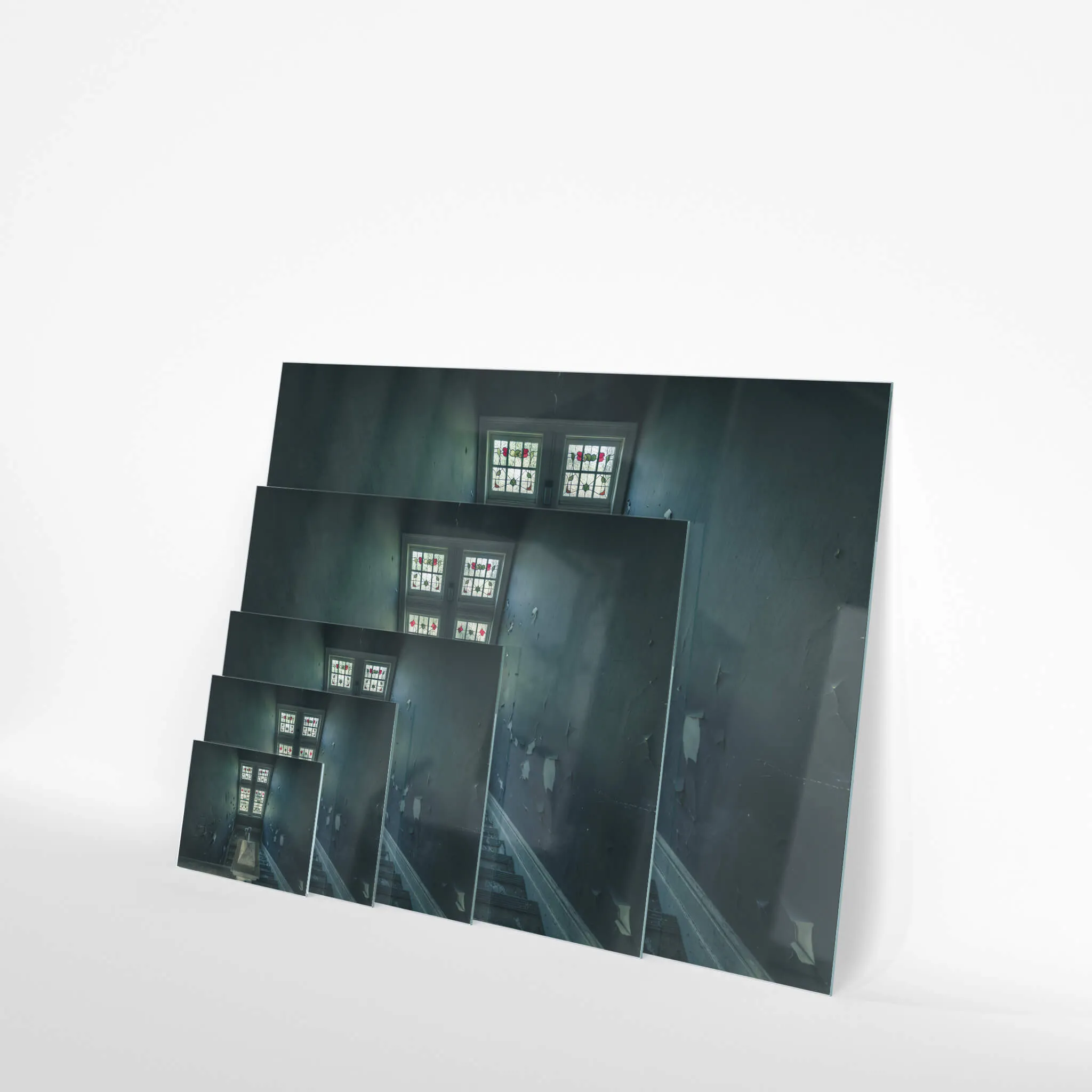 Leadlight Stairs | The Asylum