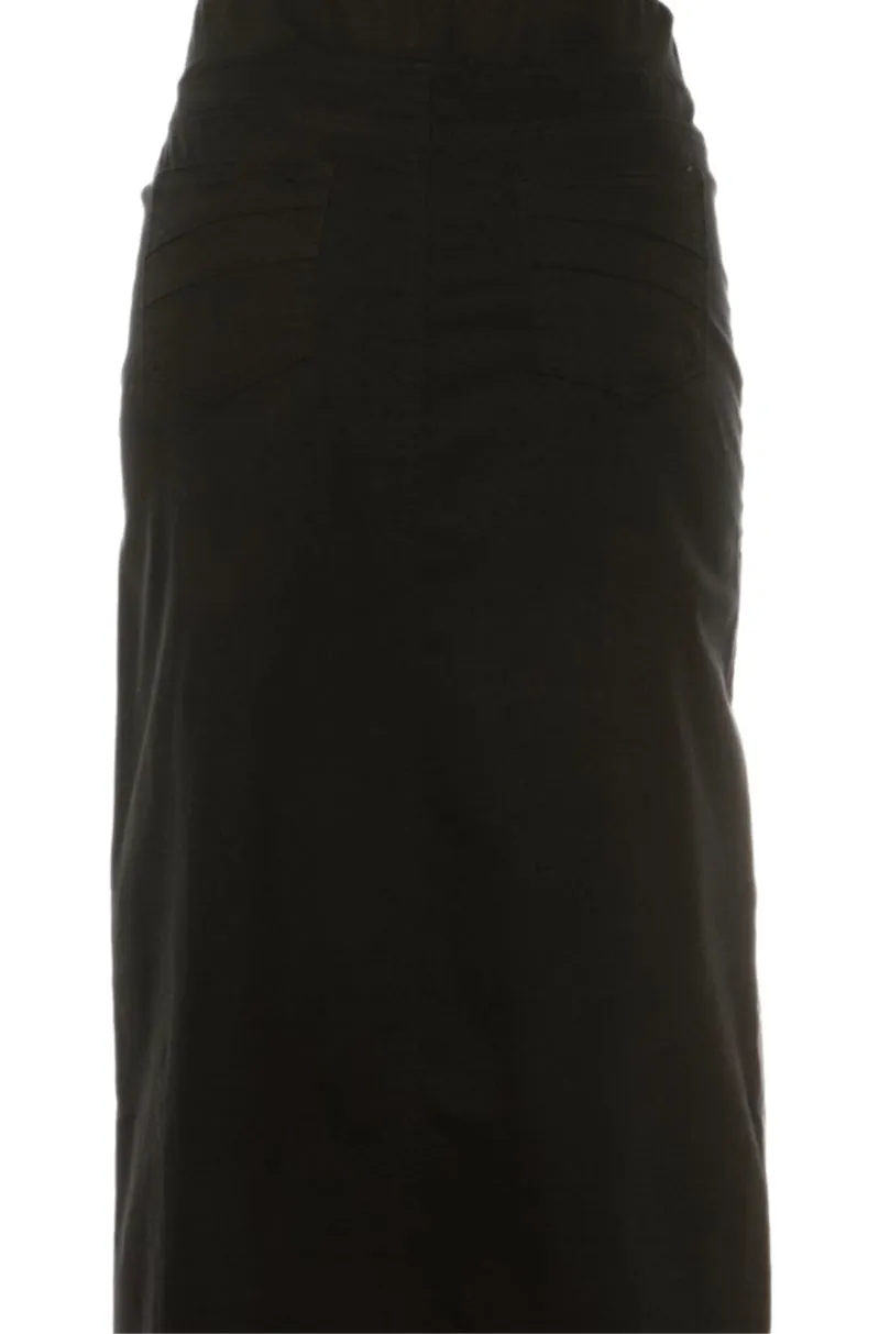 Long Skirt Style 89151 in Black