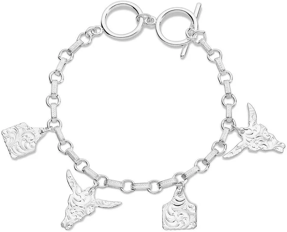 Montana Silversmiths Country Charm Bracelet