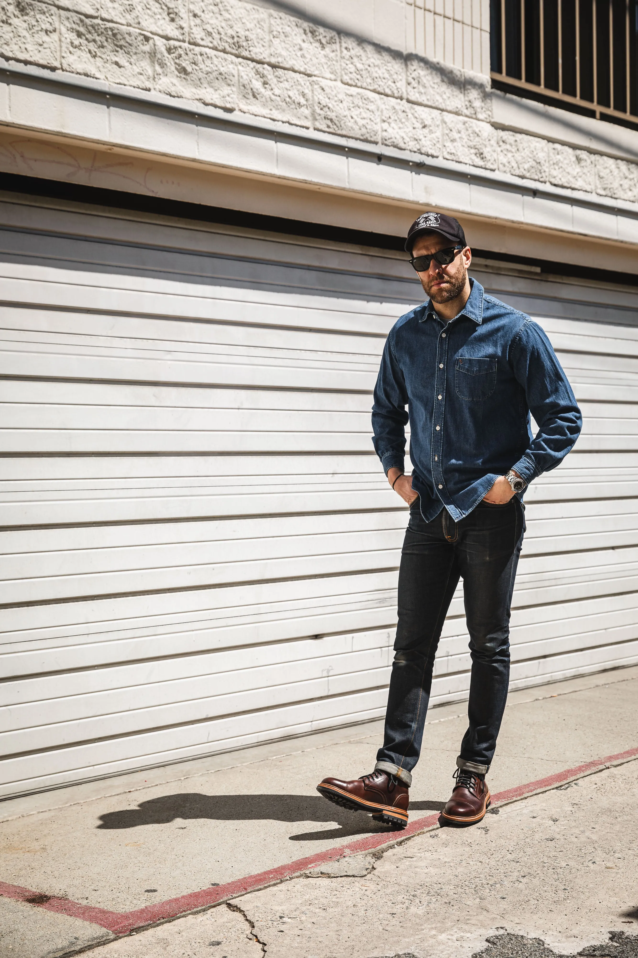 Oak Street x ButterScotch - 93 Cap Toe Trench Boot