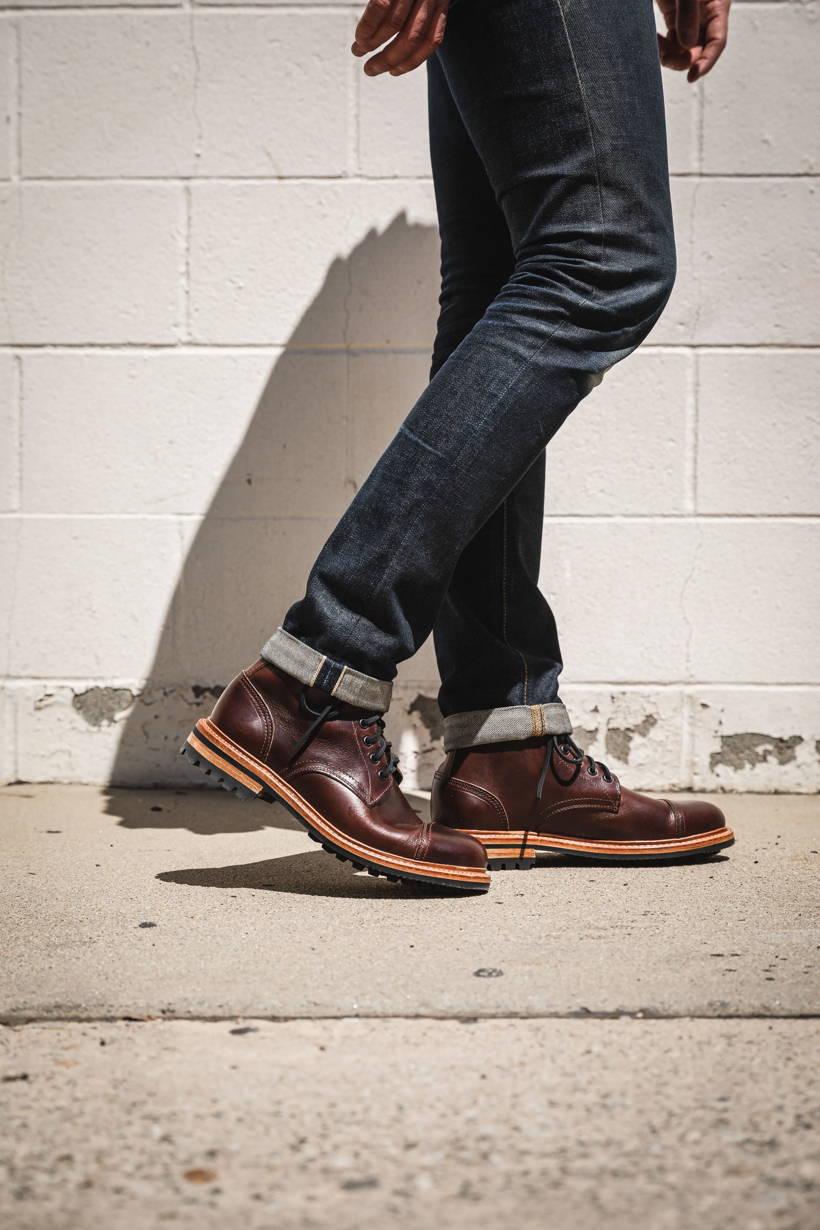 Oak Street x ButterScotch - 93 Cap Toe Trench Boot