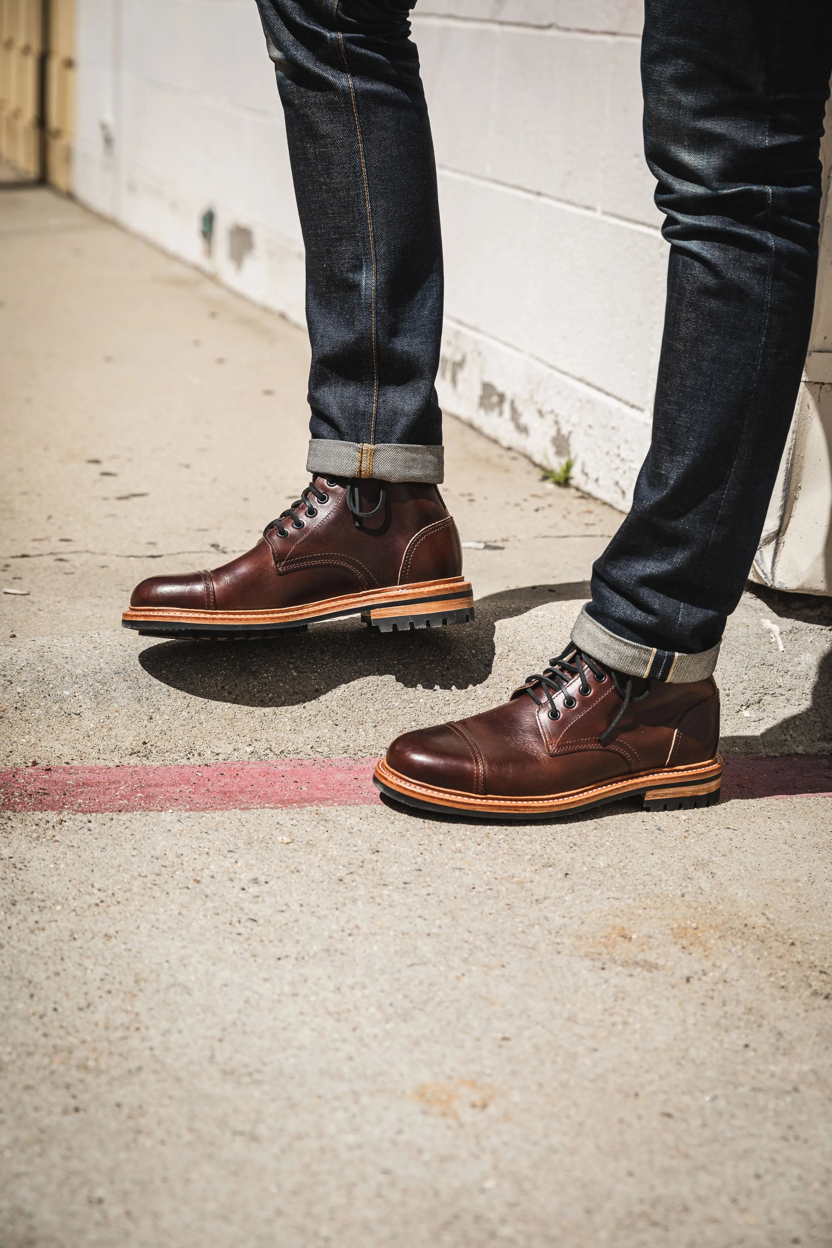 Oak Street x ButterScotch - 93 Cap Toe Trench Boot