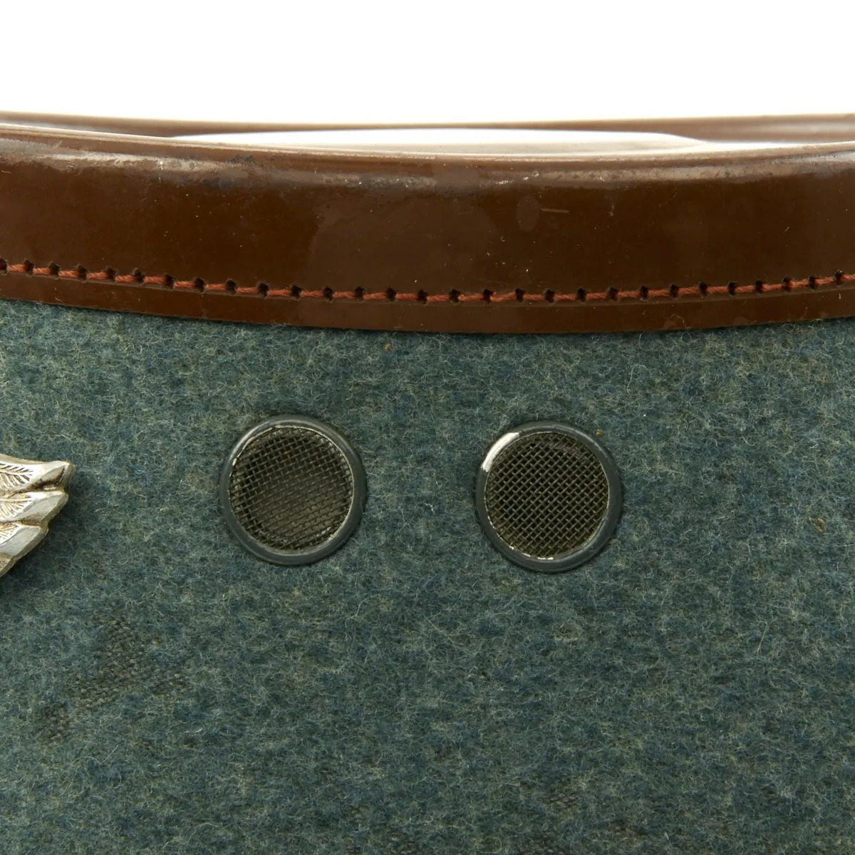 Original German WWII Rural Polizei Shako by Hans Romer