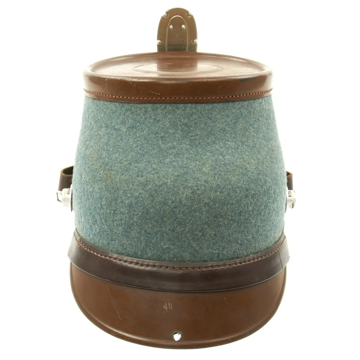 Original German WWII Rural Polizei Shako by Hans Romer