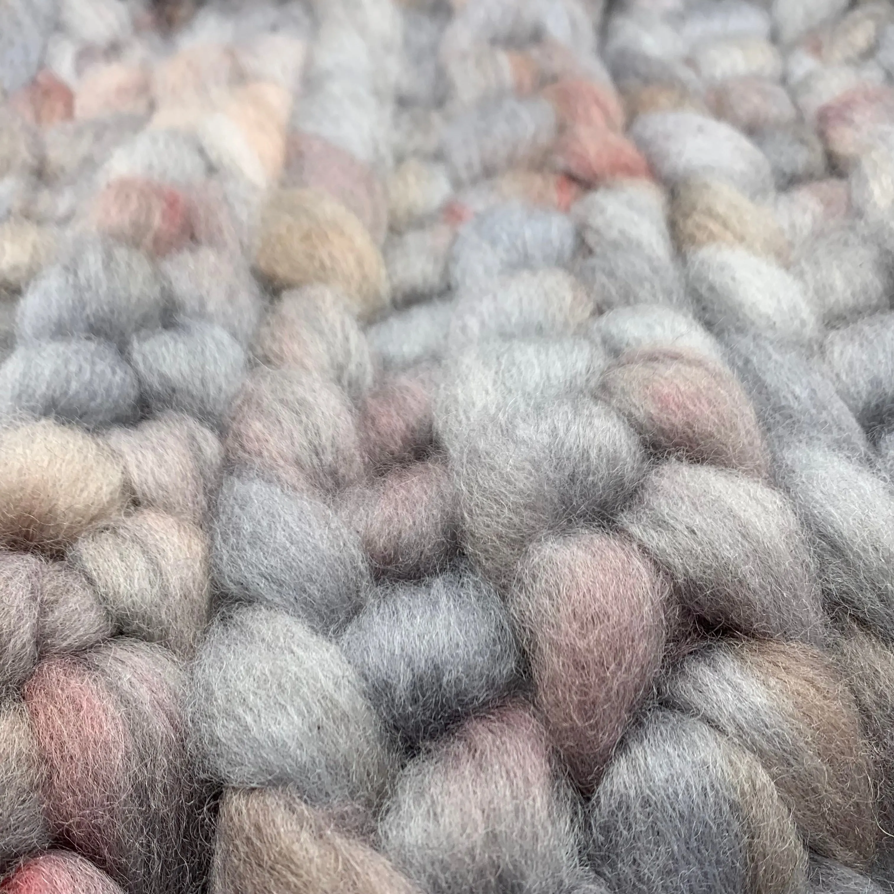 PNWWW Coopworth Wool Roving 4oz: Corrosion