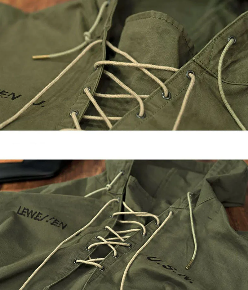 Retro Style M5l Classic Field Windbreaker Hoodies