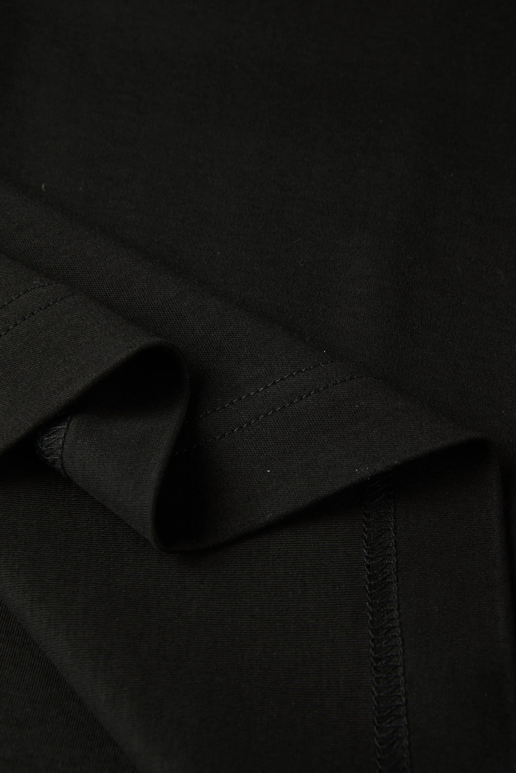 RIS combed cotton tee (Black)