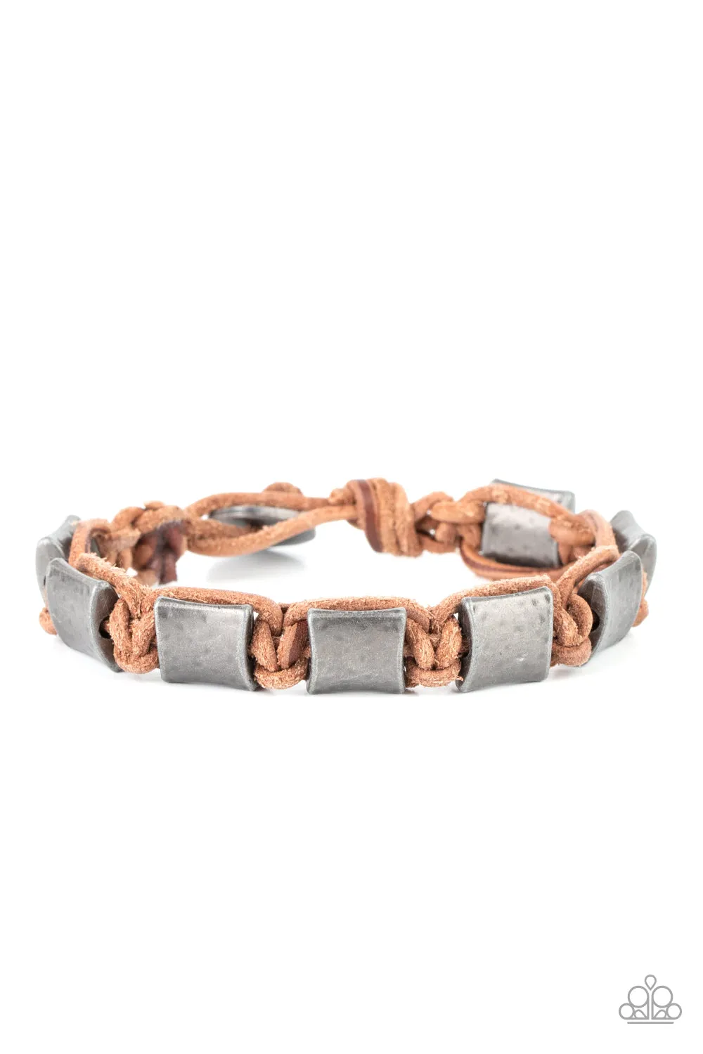 Rural Crew - Brown Bracelet - Paparazzi Accessories