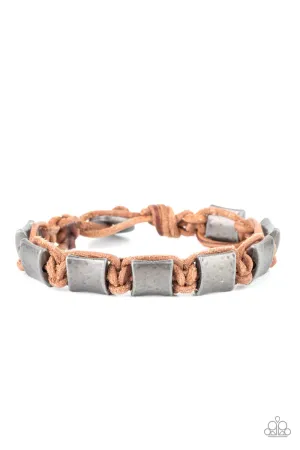 Rural Crew - Brown Bracelet - Paparazzi Accessories