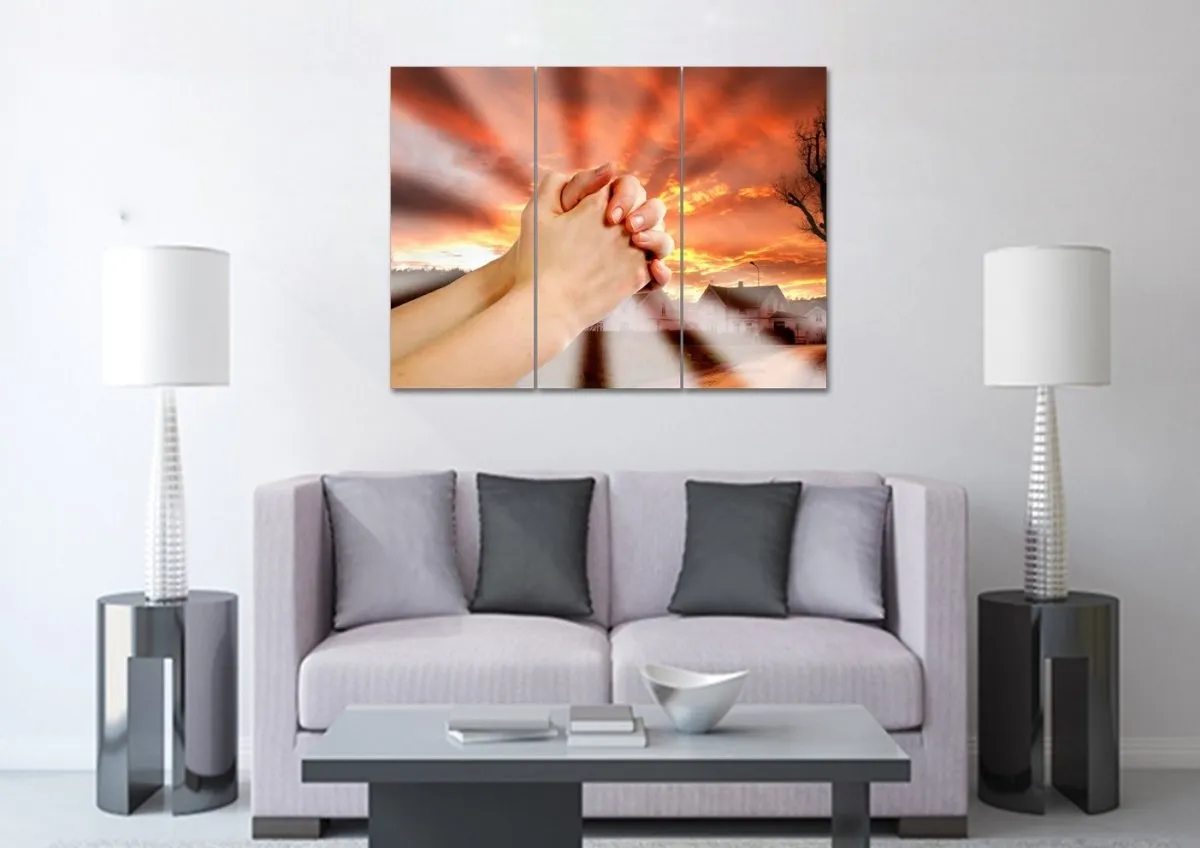 Rural Prayer Canvas - Christian Canvas Wall Art