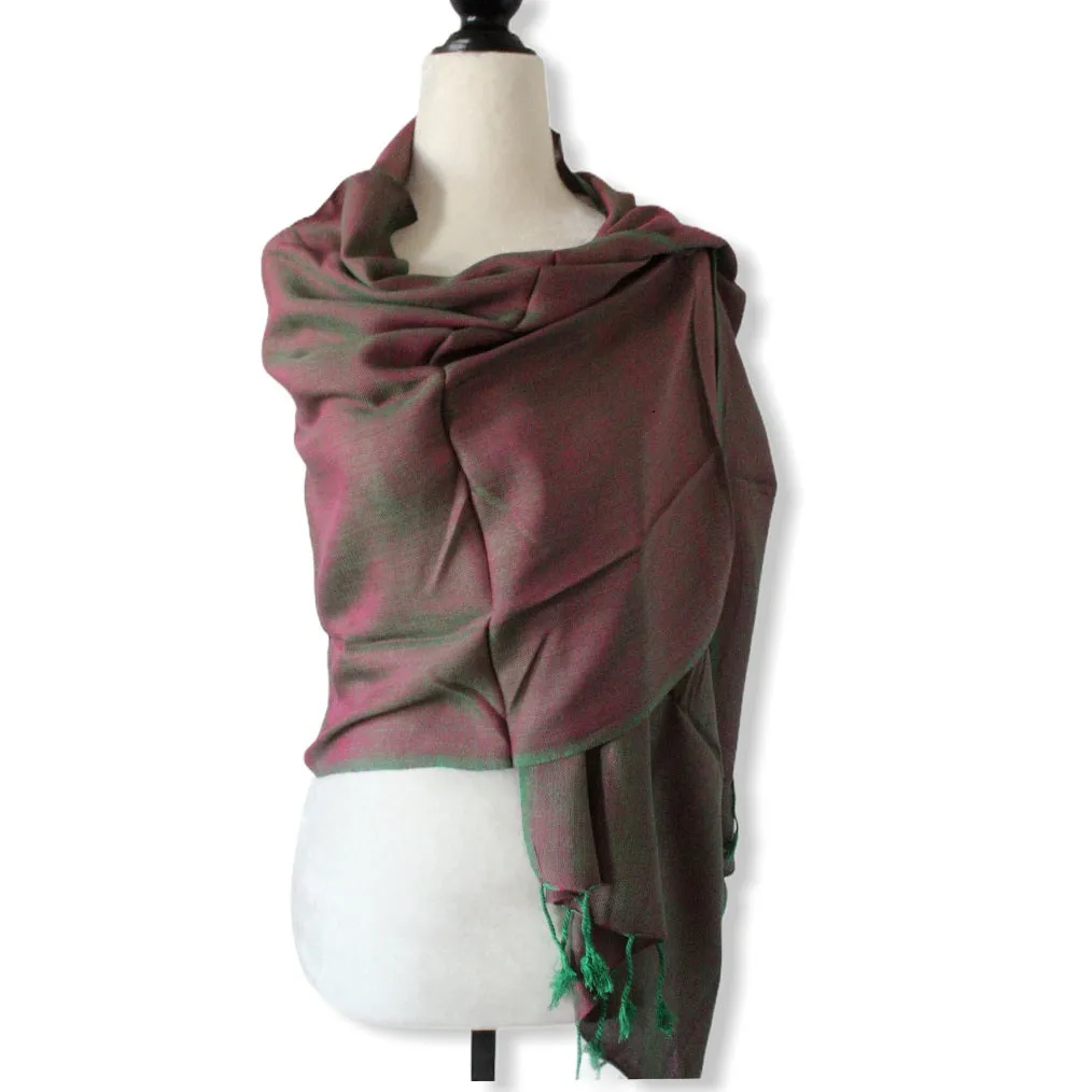 Solid Handwoven Scarf
