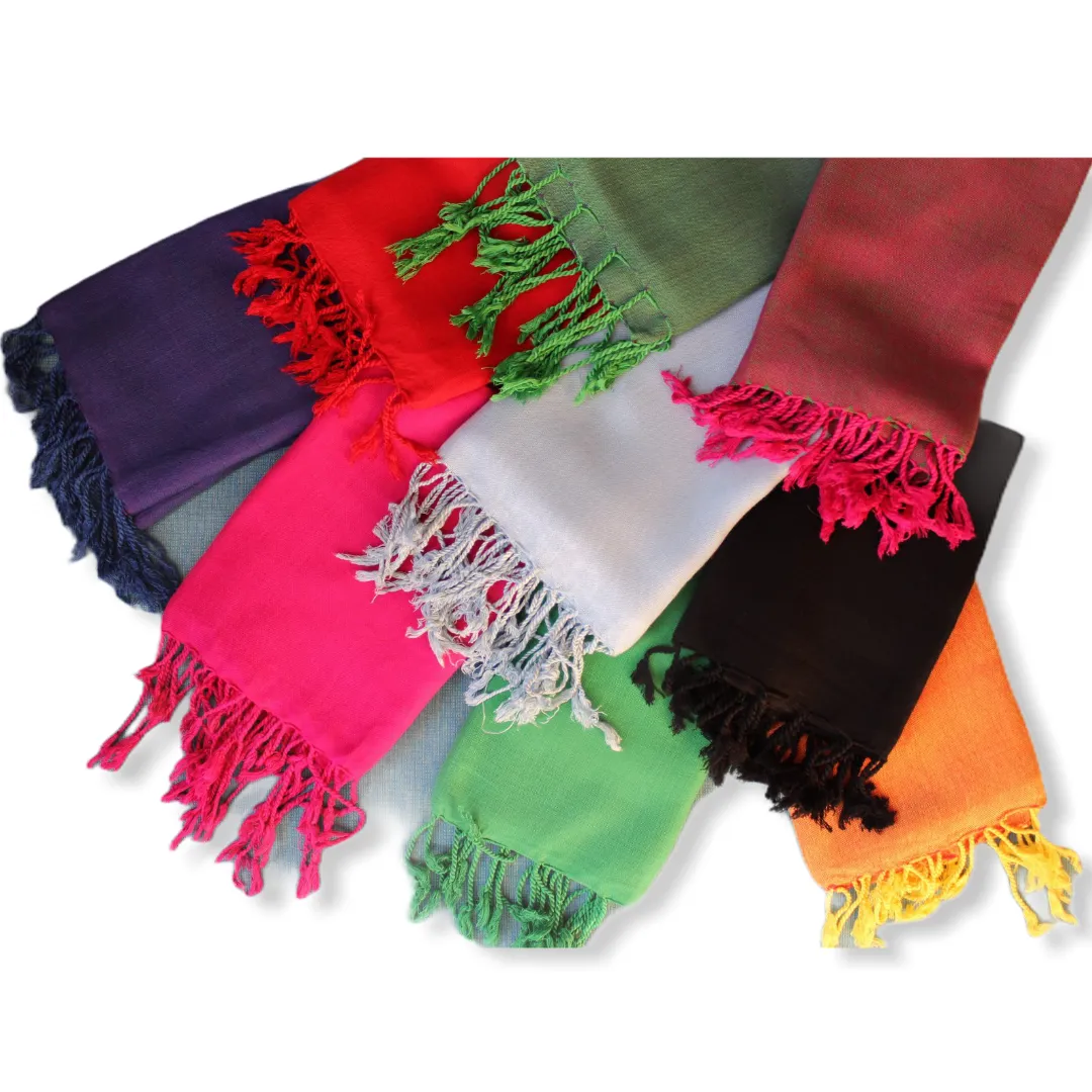 Solid Handwoven Scarf