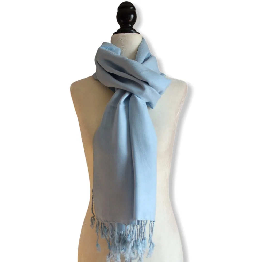 Solid Handwoven Scarf