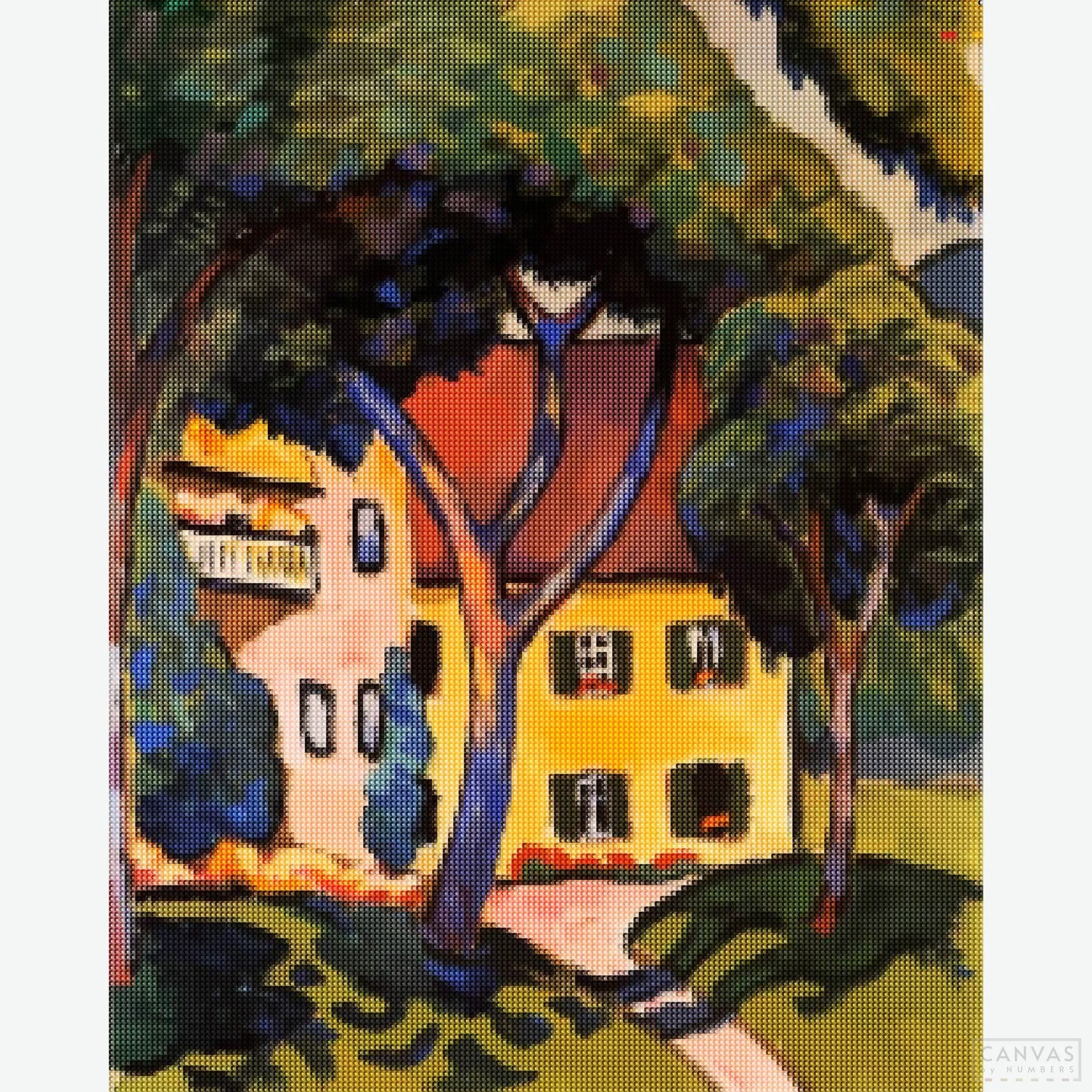 Staudacher's House at the Tegernsee - Diamond Painting