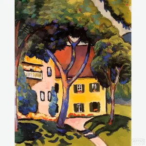 Staudacher's House at the Tegernsee - Diamond Painting