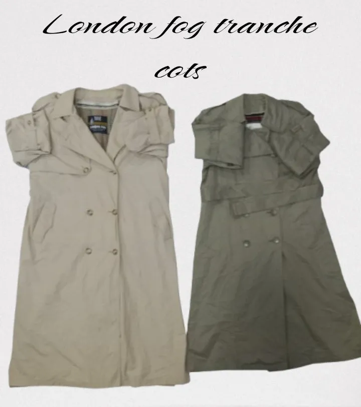 Y2k London fog Trench Coats