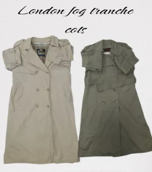 Y2k London fog Trench Coats